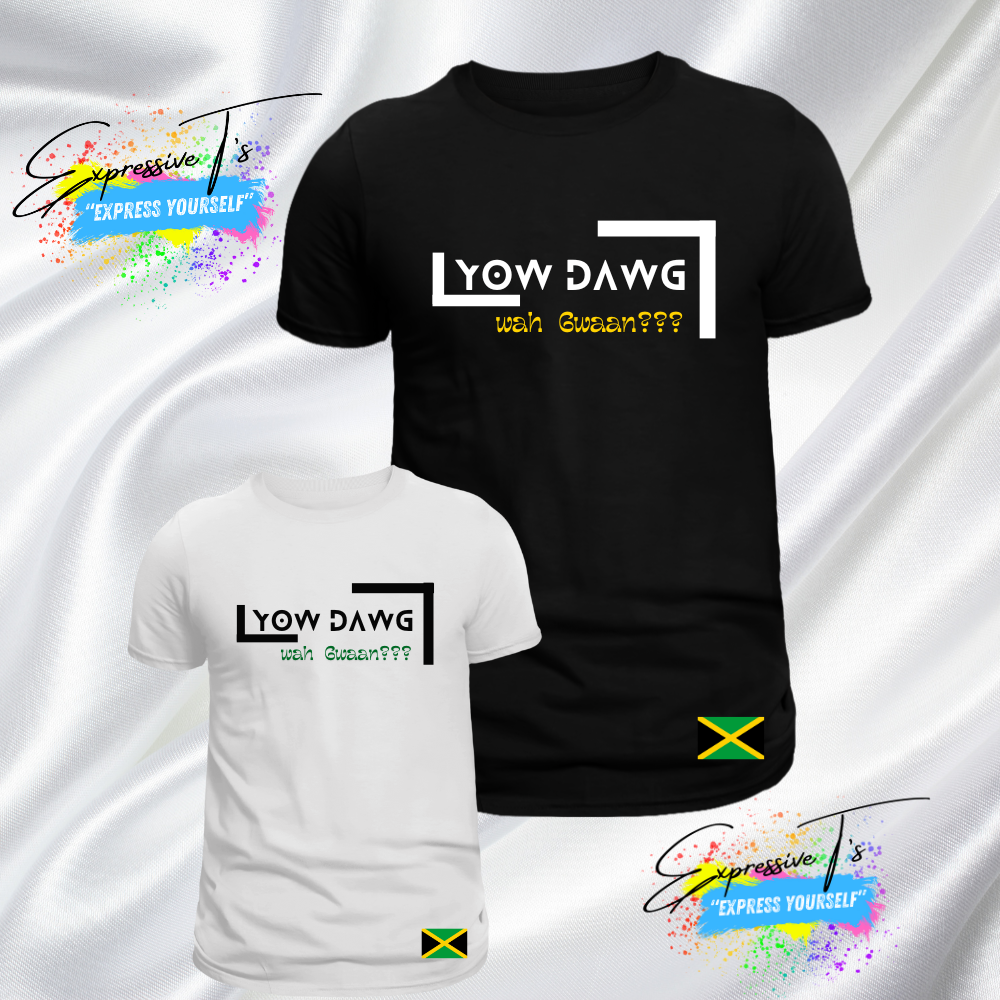 Yow Dawg Wah Gwan Short Sleeve Wah gwan T-shirt