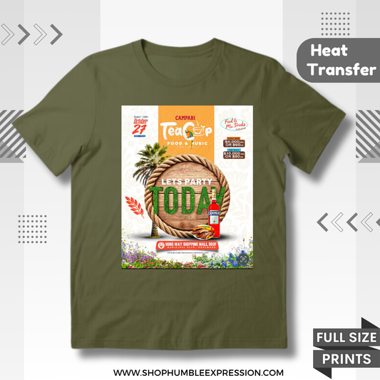 Regular Heat Transfer Print