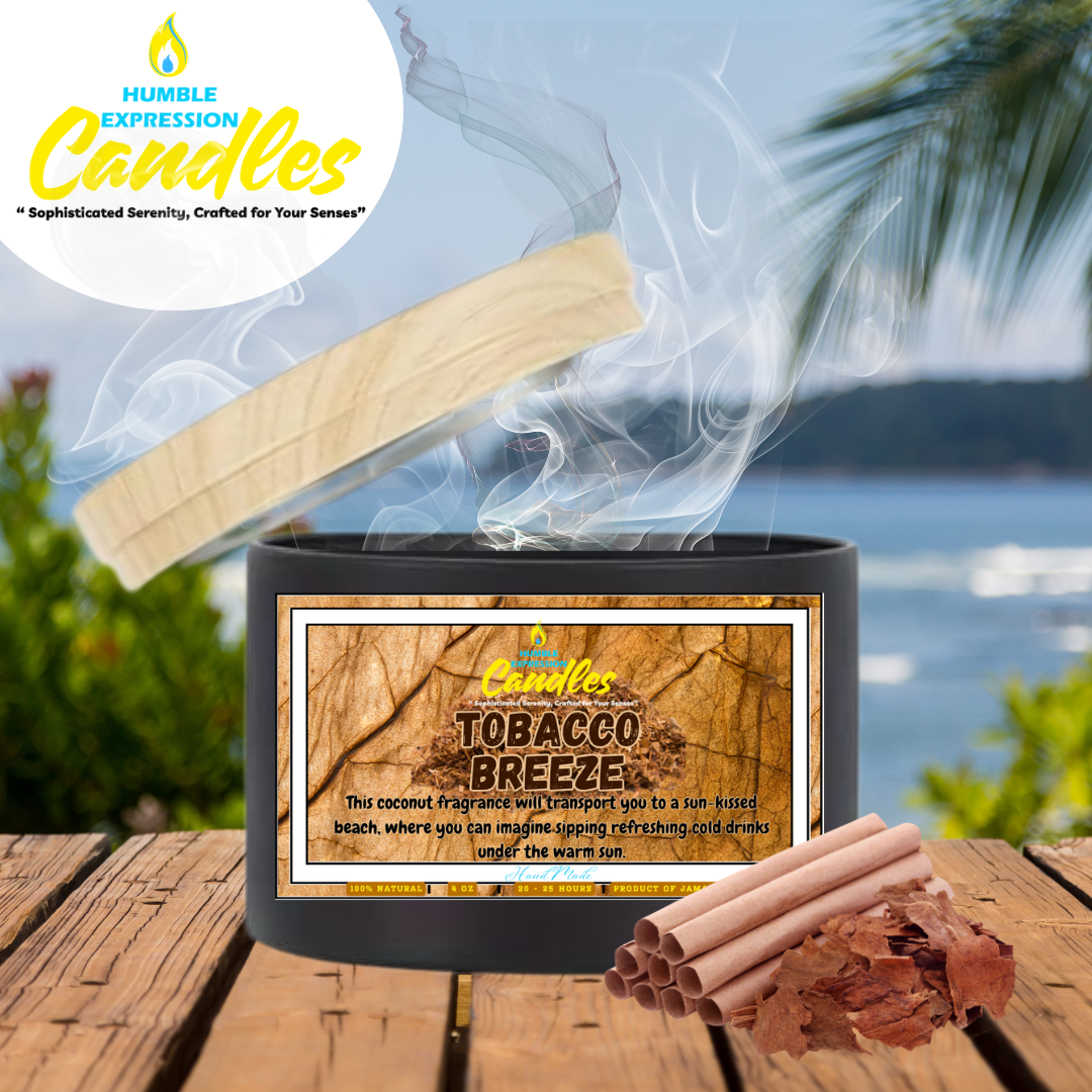 Tobacco Breeze Scented Candle