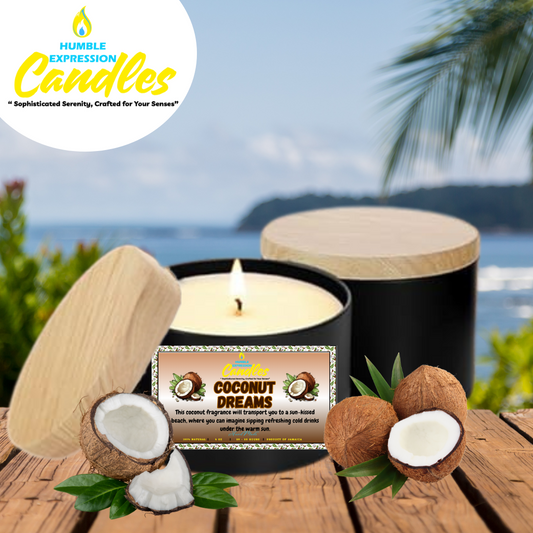 Coconut Dreams Scented Candle