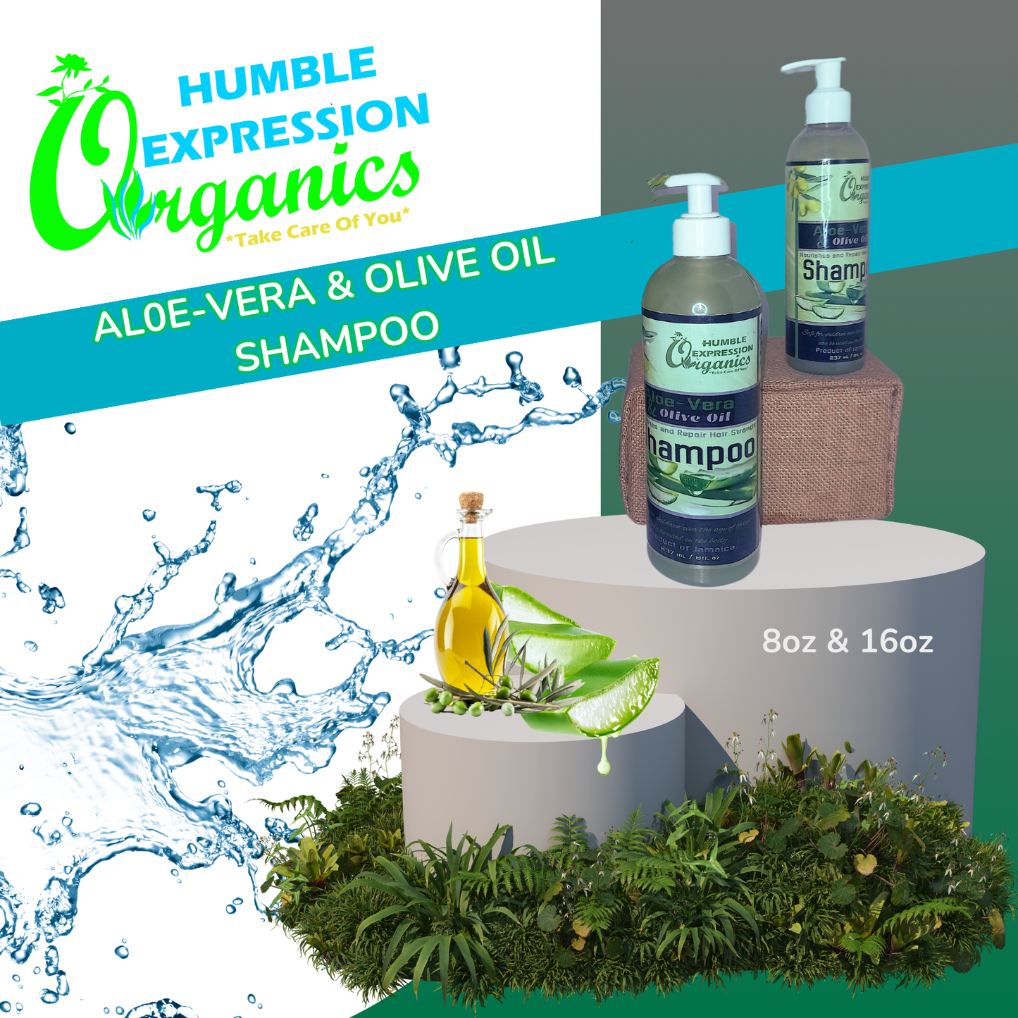 Aloe-Vera & Olive Oil Shampoo