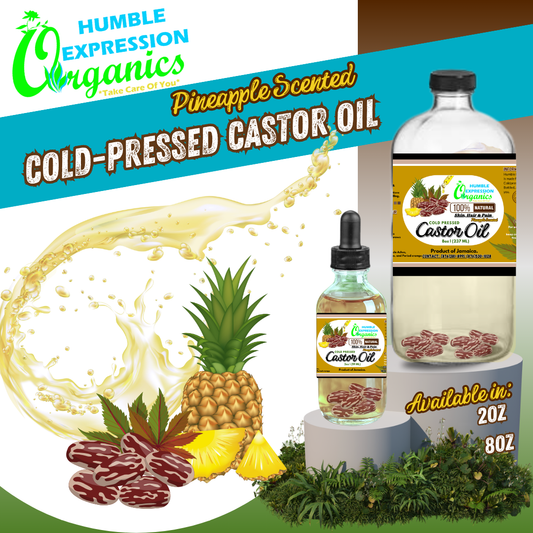 Cold-Pressed White Castor Oil