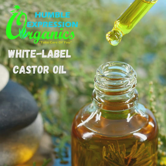 White-Label Cold-Pressed White Castor Oil